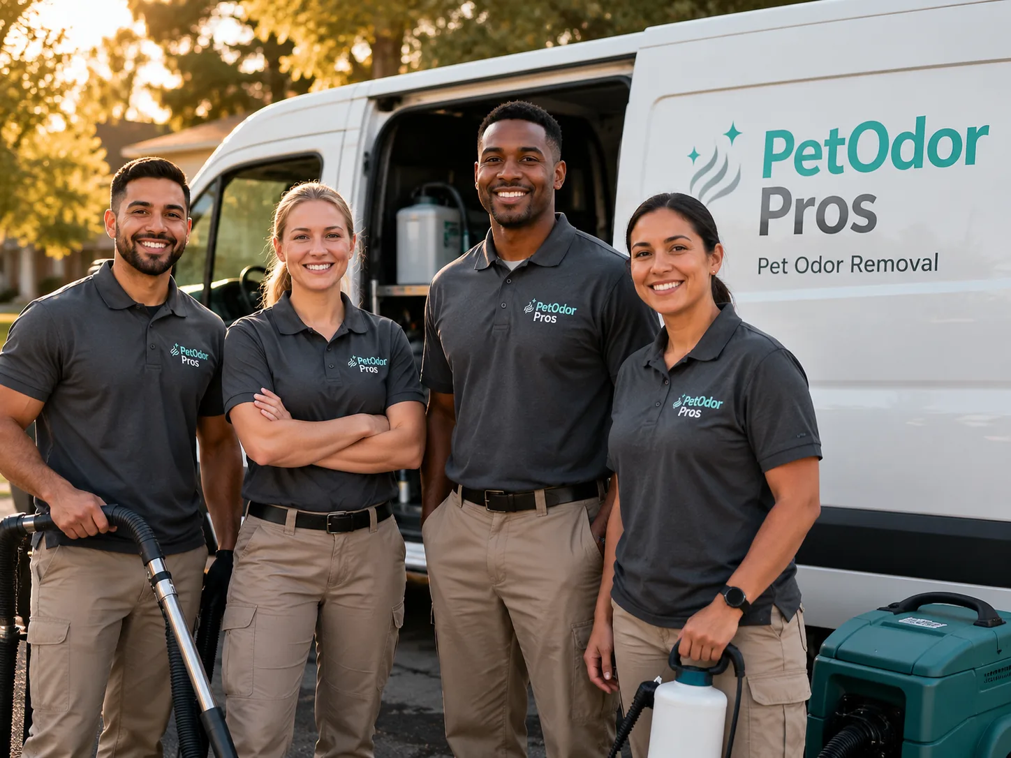 Pet Odor Removal team serving Jones, MI